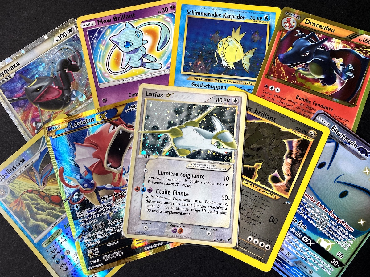 Toutes les cartes Pokémon Shiny