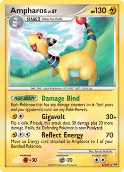 Ampharos 1/127 Pokémon card from Platinuim for sale at best price