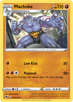 Machoke 025/073 Pokémon card from Champion s Path for sale at best price
