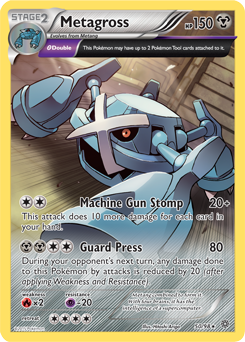 Metagross 50/98 Pokémon card from Ancient Origins for sale at best price