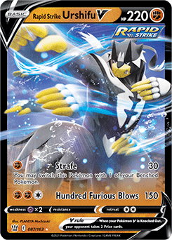 Rapid Strike Urshifu V 87/163 Pokémon card from Battle Styles for sale at best price